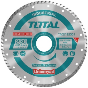 TOTAL ΔΙΑΜΑΝΤΟΔΙΣΚΟΣ UNIVERSAL TURBO 230 Χ 22.2mm (TAC2132301)