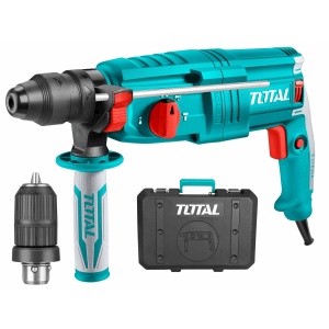 TOTAL ΠΙΣΤΟΛΕΤΟ ΠΕΡΙΣΤΡ. - ΣΚΑΠΤΙΚΟ SDS-PLUS 800W ΜΕ ΤΑΧΥΤΣΟΚ (TH308268-2)