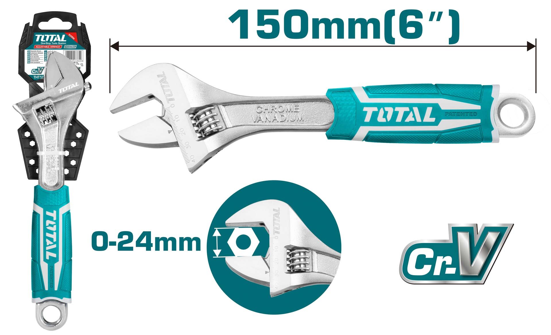 THT101066 TOTAL ΓΑΛΛΙΚΟ ΚΛΕΙΔΙ 6" (THT101066) - Image 1