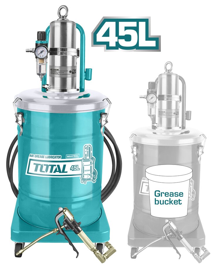 THT118452 TOTAL ΕΠΑΓΓΕΛΜΑΤΙΚΟΣ ΓΡΑΣΑΔΟΡΟΣ ΑΕΡΟΣ 45Lit (THT118452) - Image 1