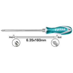TOTAL ΚΑΤΣΑΒΙΔΙ ΜΑΓΝ. ΔΙΠΛΟ PH2 + SL6.3 X 160 (THT250206)