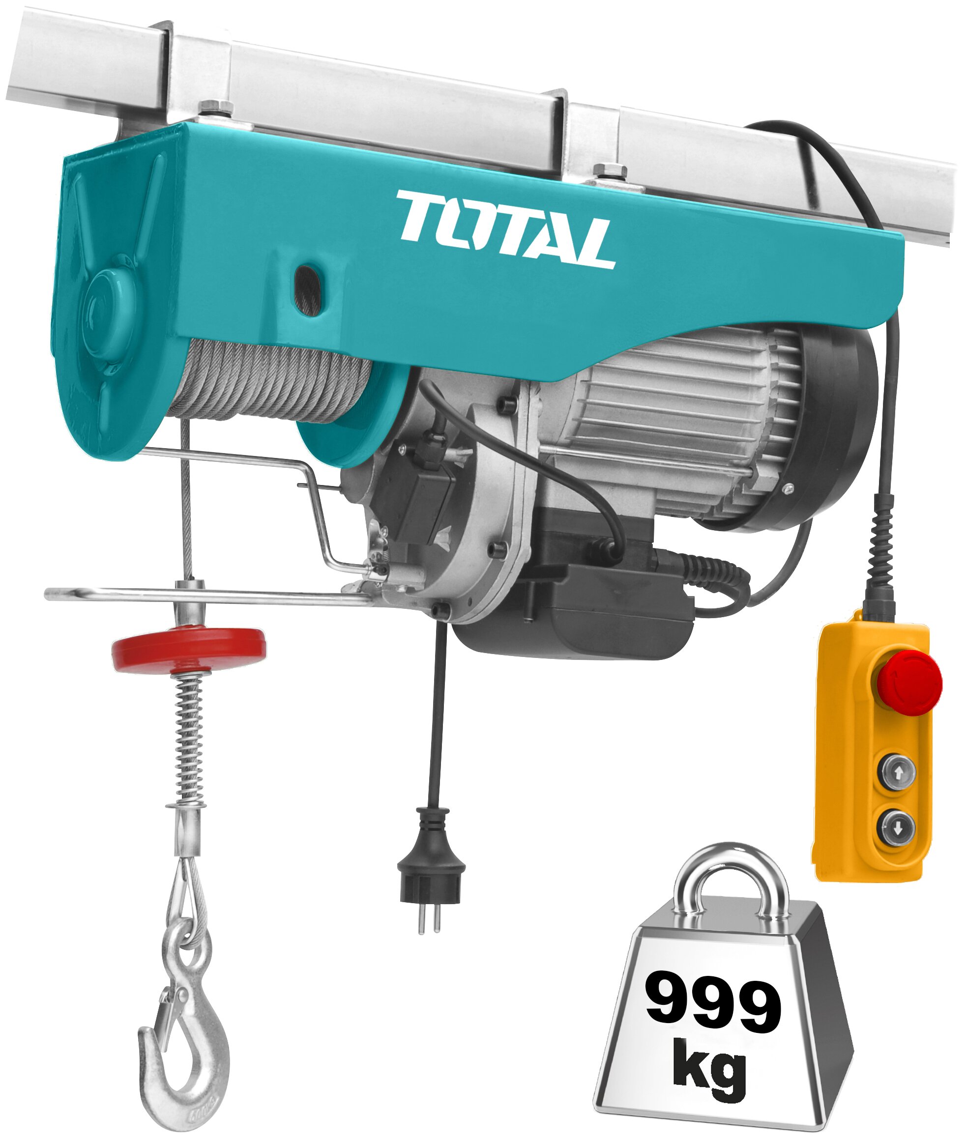 TLH116102 TOTAL ΗΛΕΚΤΡΙΚΟ ΠΑΛΑΓΚΟ 500 / 999Kg - 18m (TLH116102) - Image 1