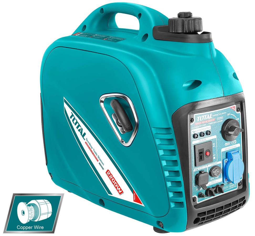 TP530001 TOTAL ΗΛΕΚΤΡΟΓΕΝΝΗΤΡΙΑ ΒΕΝΖΙΝΗΣ INVERTER 2.200W (TP530001) - Image 1