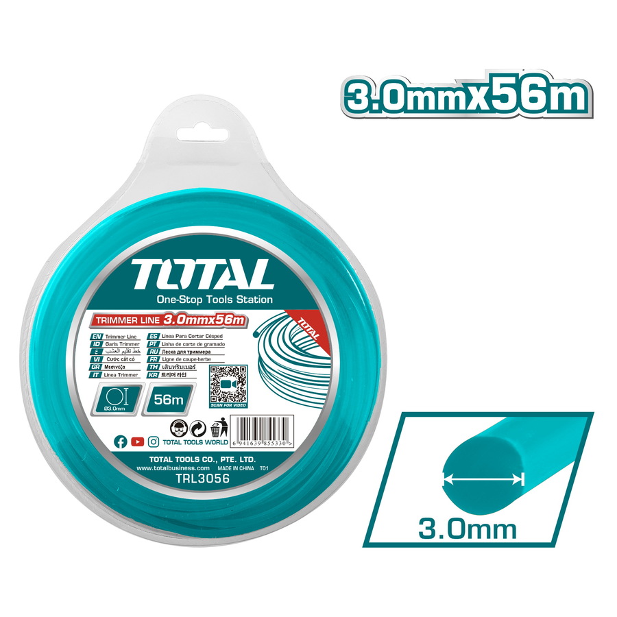 TRL3056 TOTAL ΜΕΣΙΝΕΖΑ ΣΤΡΟΓΓΥΛΗ 3mm - 56m (TRL3056) - Image 1