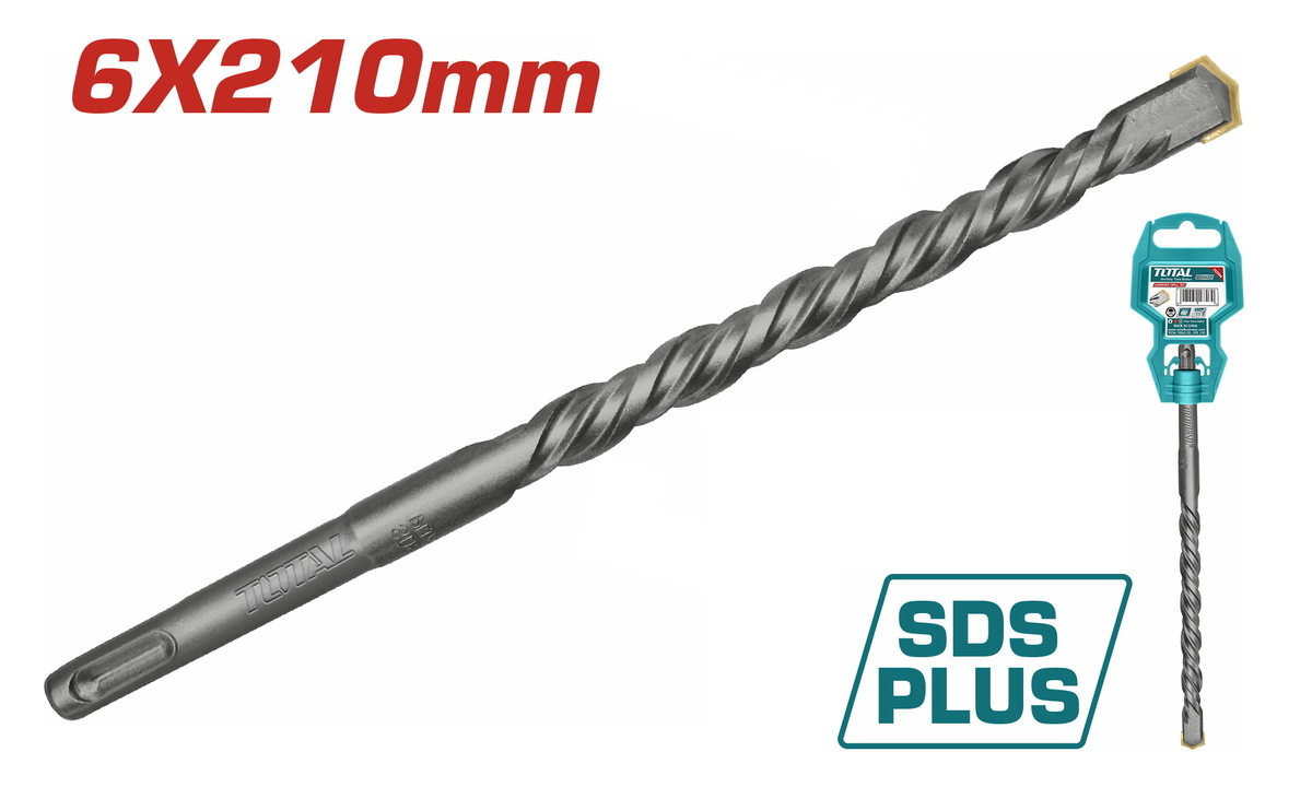 TAC310603 TOTAL ΔΙΑΜΑΝΤΟΤΡΥΠΑΝΟ SDS-PLUS 6 X 210mm (TAC310603) - Image 1