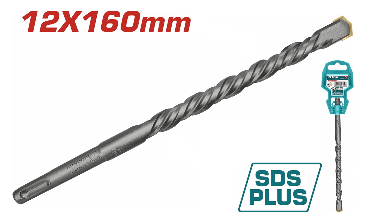TAC311202 TOTAL ΔΙΑΜΑΝΤΟΤΡΥΠΑΝΟ SDS-PLUS 12 X 160mm (TAC311202) - Image 1