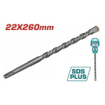 TOTAL ΔΙΑΜΑΝΤΟΤΡΥΠΑΝΟ SDS-PLUS 22 X 260mm (TAC312203)