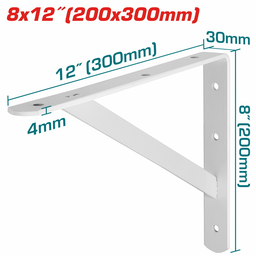 THDSB0812 TOTAL ΓΩΝΙΑ Β.Τ ΛΕΥΚΗ 20 Χ 30cm (THDSB0812) - Image 1