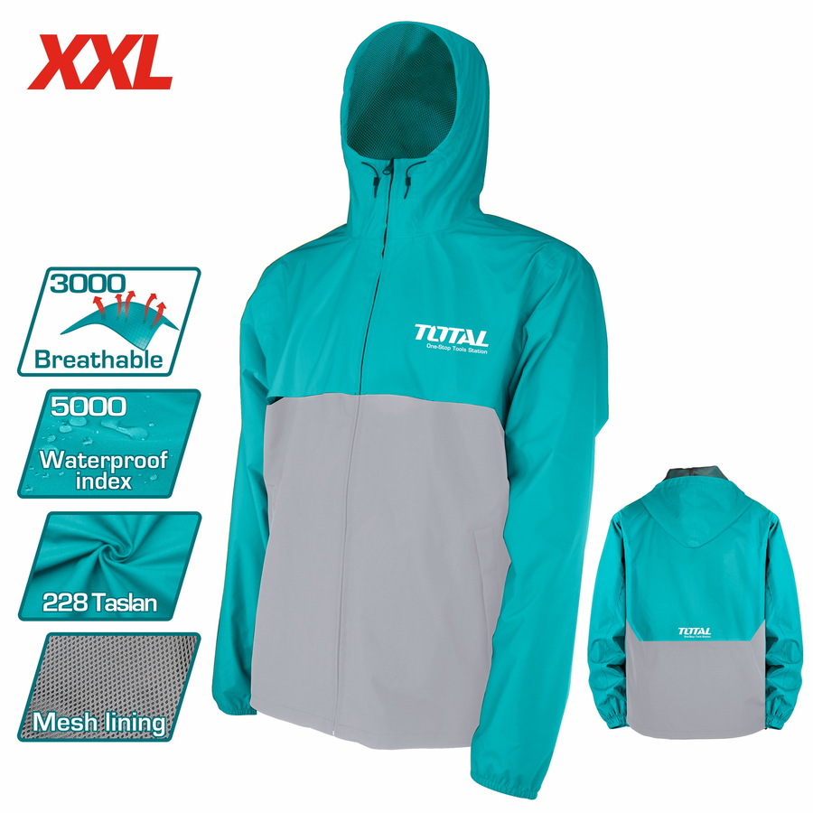 TJCTC2282.XXL TOTAL ΤΖΑΚΕΤ ΑΝΤΙΑΝΕΜΙΚΟ - ΑΔΙΑΒΡΟΧΟ XXL (TJCTC2282.XXL) - Image 1