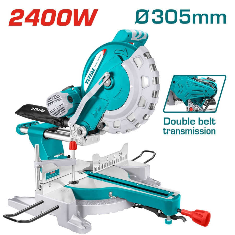 TS42183057 TOTAL ΕΠΑΓΓ. ΦΑΛΤΣΟΠΡΙΟΝΟ ΞΥΛΟΥ RADIAL 2.400W / Φ-305mm (TS42183057) - Image 1