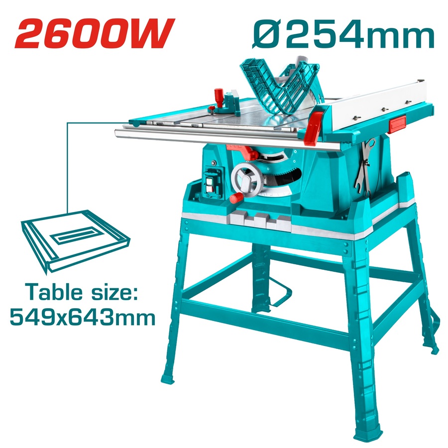TS526043 TOTAL ΕΠΑΓΓ. ΔΙΣΚΟΠΡΙΟΝΟ ΠΑΓΚΟΥ 2.600W / Φ-254mm (TS526043) - Image 1