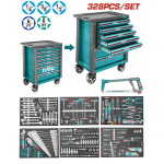 TOTAL ΕΡΓΑΛΕΙΟΦΟΡΟΣ ΕΠΑΓΓΕΛΜΑΤΙΚΟΣ ΜΕ 328ΤΕΜ ΕΡΓΑΛΕΙΑ (THPTCS73281)