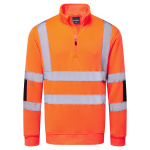 Hi-Vis Knit  1/2Zip Sweatshirt