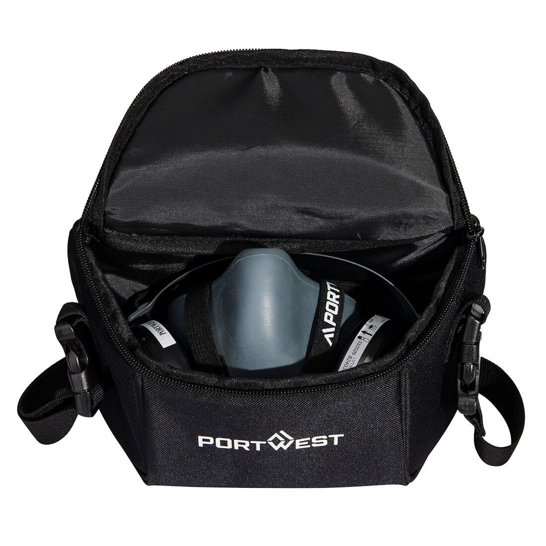 B940BKR.jpg Half Mask Storage Bag - Image 1