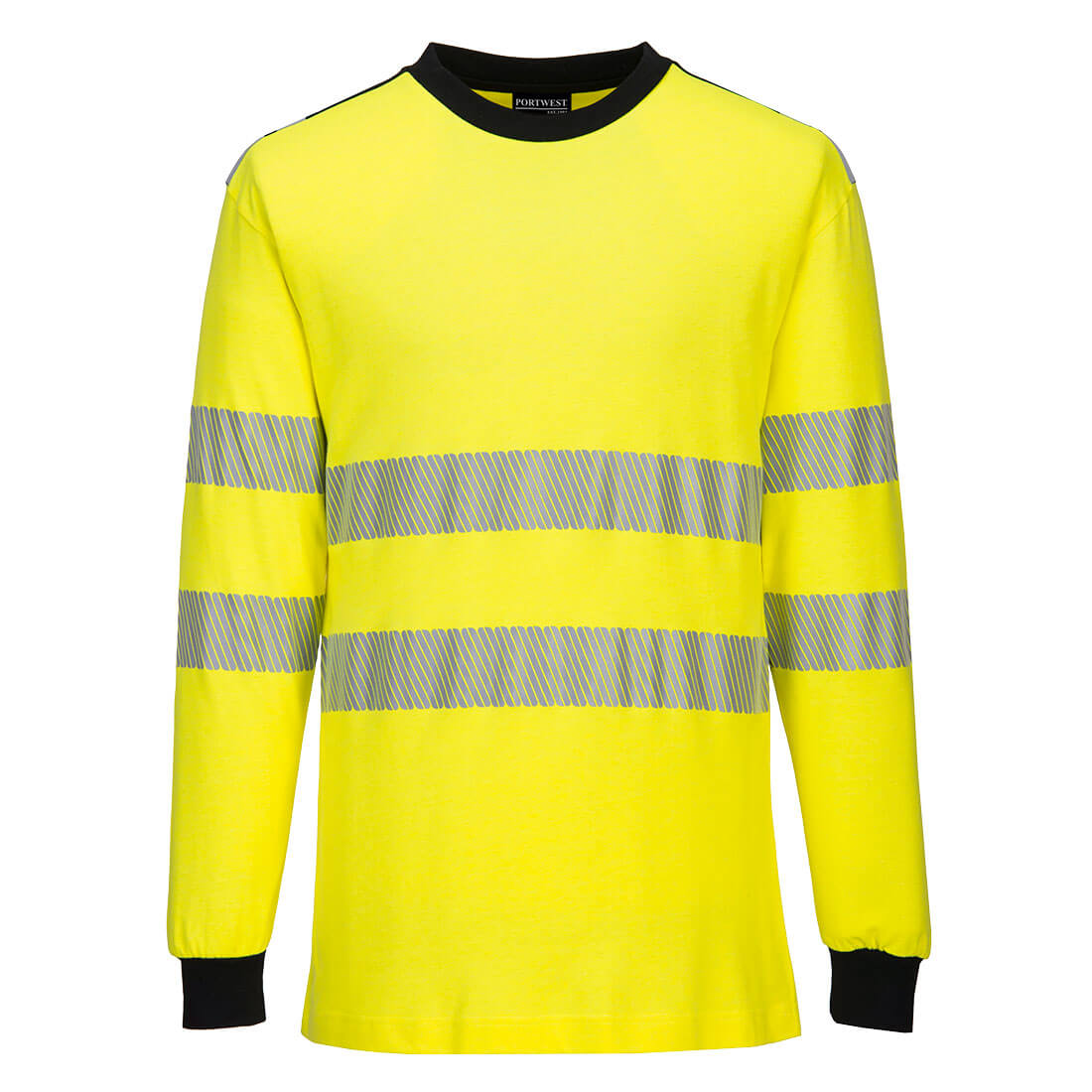 FR701YBR.jpg T-Shirt με Μακρύ Μανίκι Hi-Vis FR Modaflame PW3 - Image 1