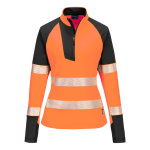 Γυναικείο Φούτερ με Φερμουάρ 1/4 Hi-Vis PW3