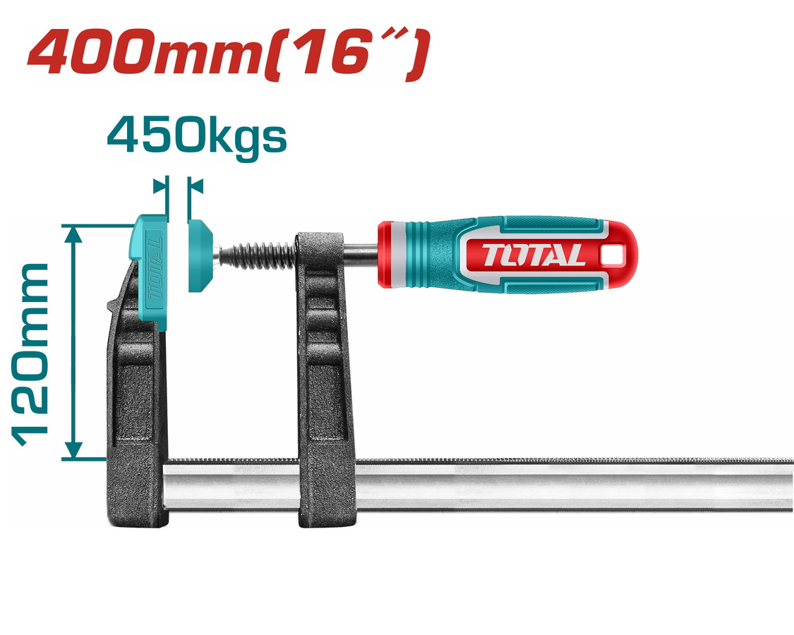 THT1321202 TOTAL ΕΠΑΓΓ. ΣΦΙΓΚΤΗΡΑΣ ΜΑΡΑΓΚΩΝ 120 Χ 400mm (THT1321202) - Image 1