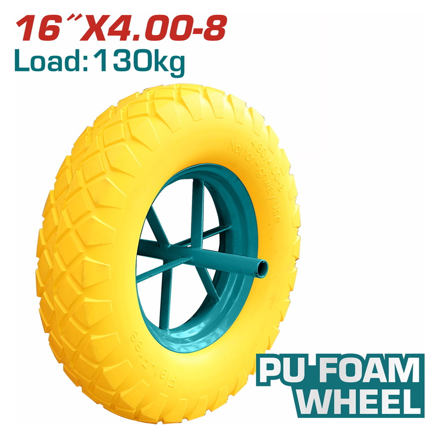 THTWB84008PU-W TOTAL ΕΠΑΓΓ. ΡΟΔΑ ΑΝΤΑΛ/ΚΗ ΣΥΜΠΑΓΗ ΠΟΛΥΟΥΡΕΘΑΝΗΣ 4.00-8 / 16" ΓΙΑ THTWB84008PU / THTWB84008 (THTWB84008PU-W) - Image 1