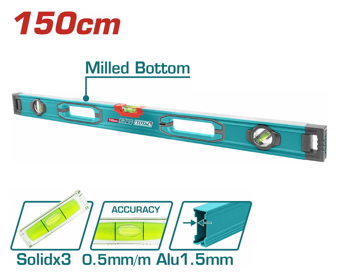 TMT215028 TOTAL ΕΠΑΓΓ. ΑΛΦΑΔΙ ΑΛΟΥΜΙΝΙΟΥ 150cm (TMT215028) - Image 1