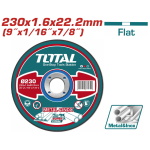 TOTAL ΔΙΣΚΟΣ ΚΟΠΗΣ ΙΣΙΟΣ ΙΝΟΧ / ΜΕΤΑΛΛΟΥ 230 Χ 1.6mm (TAC2162301)