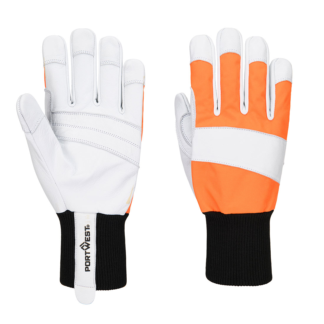 A291ORR.jpg Chainsaw150 Leather Glove Cl 1 - Image 1